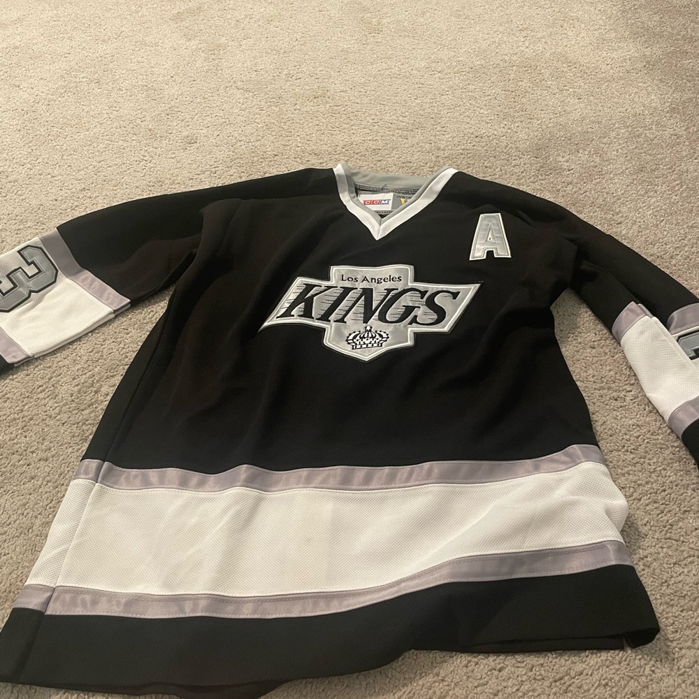 CCM Vintage Hockey Jersey in Black and Gray